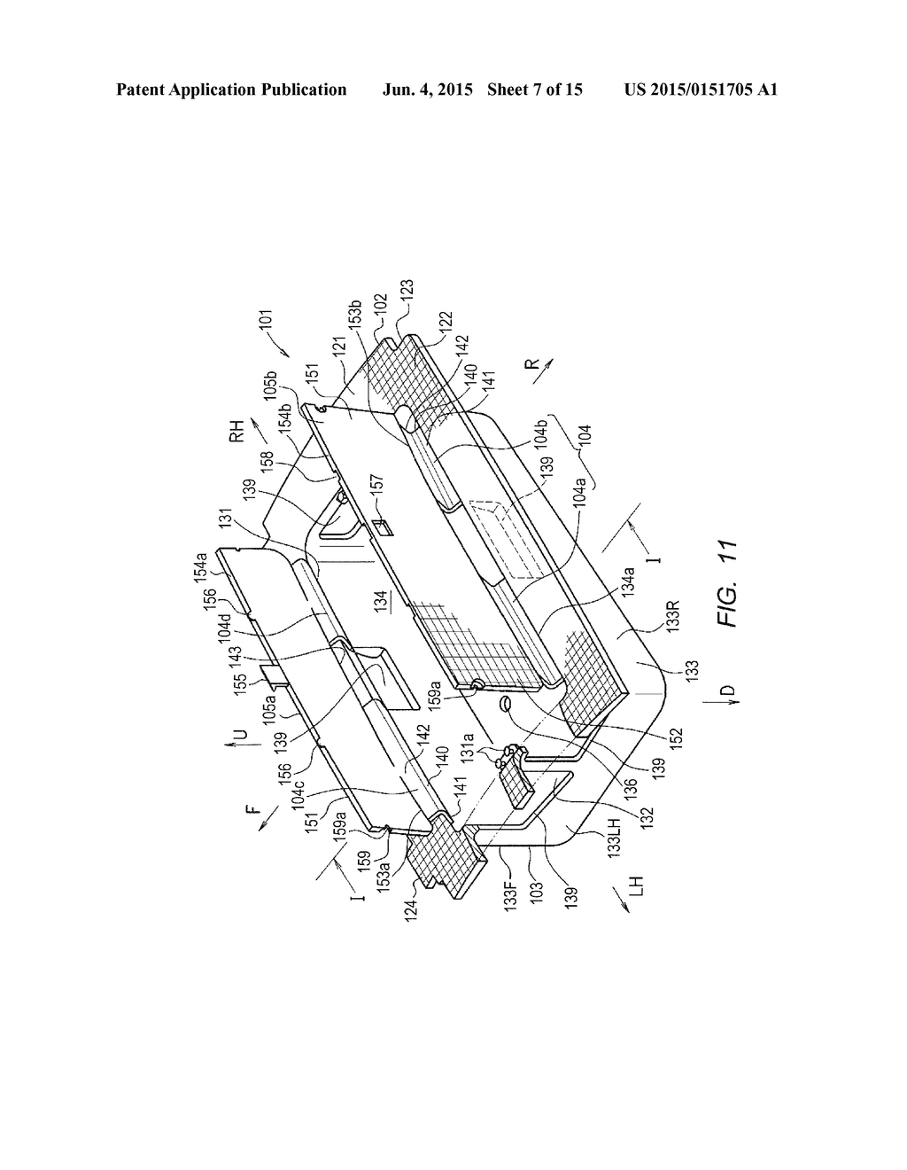 CASE MEMBER OF AIRBAG DEVICE, AIRBAG DEVICE, METHOD OF MANUFACTURING     AIRBAG DEVICE, AND APPARATUS FOR MANUFACTURING AIRBAG DEVICE - diagram, schematic, and image 08