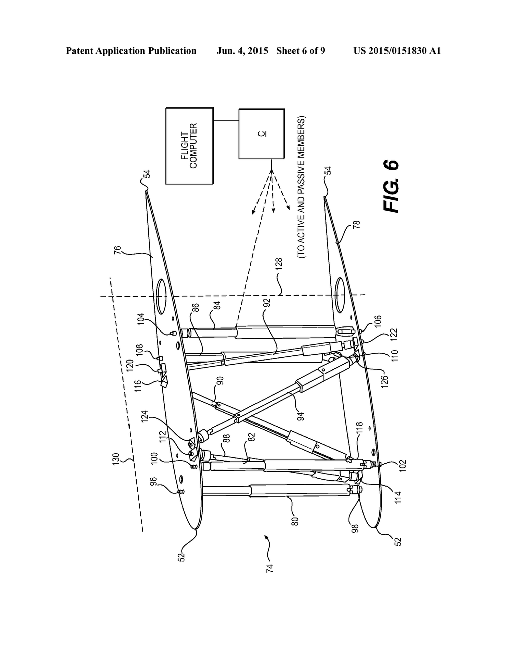 MORPHING WING FOR AN AIRCRAFT - diagram, schematic, and image 07