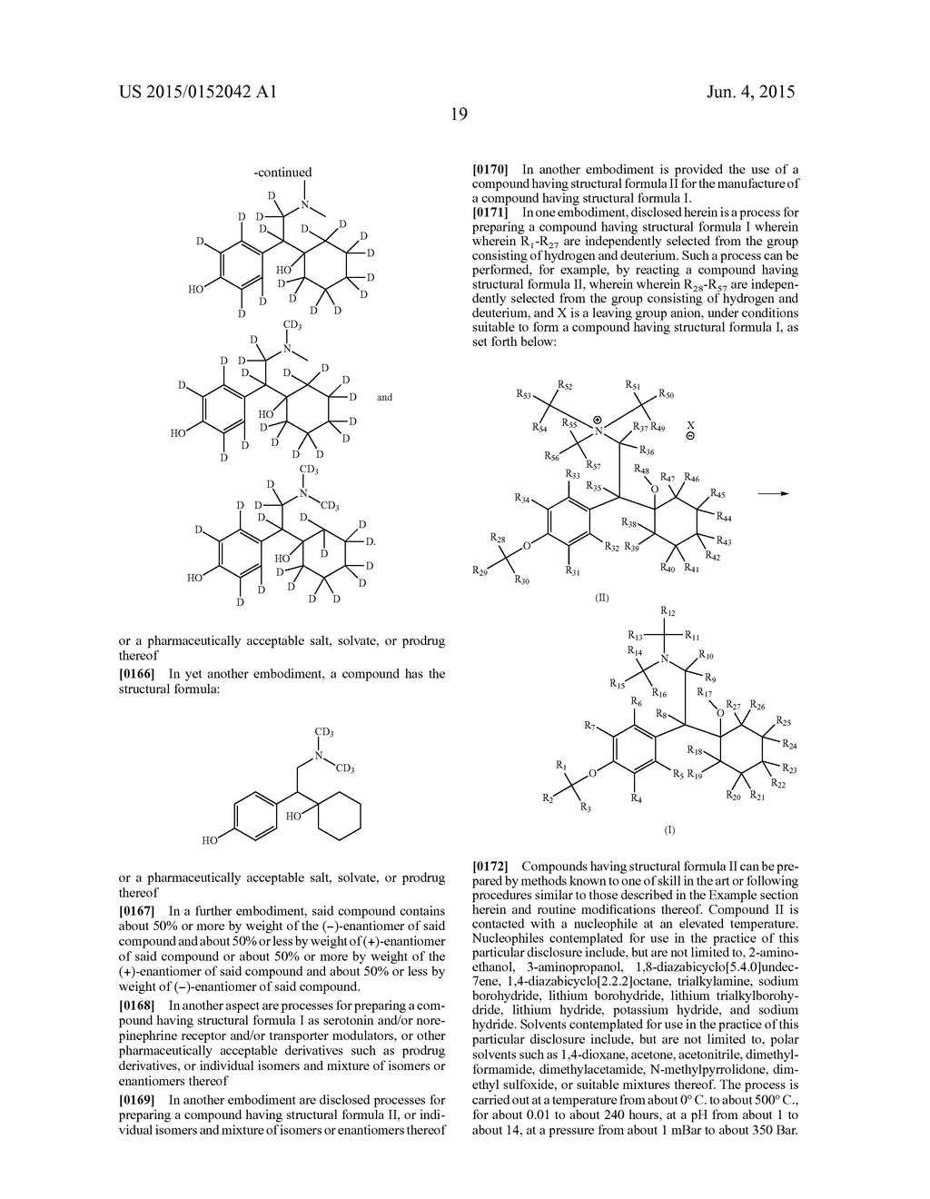 SUBSTITUTED PHENETHYLAMINES WITH SEROTONINERGIC AND/OR NOREPINEPHRINERGIC     ACTIVITY - diagram, schematic, and image 35