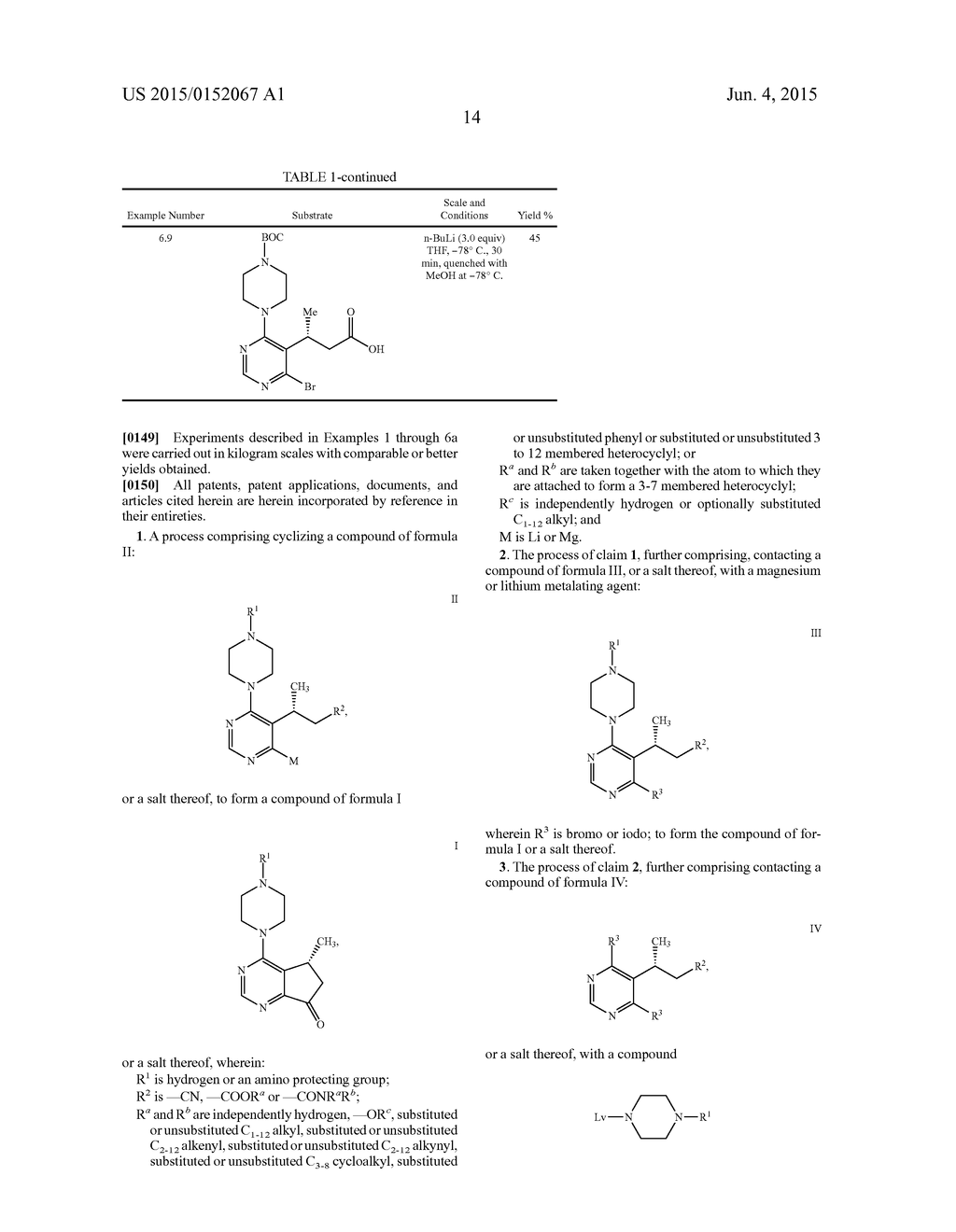 PROCESS FOR MAKING HYDROXYLATED CYCLOPENTYLPYRIMIDINE COMPOUNDS - diagram, schematic, and image 15
