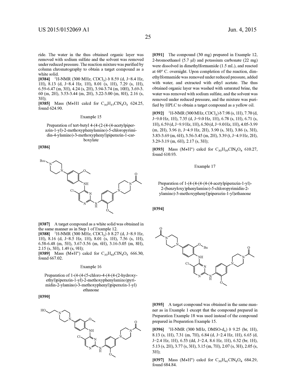 N2,N4-BIS(4-(PIPERAZINE-1-YL)PHENYL)PIRIMIDINE-2,4-DIAMINE DERIVATIVE OR     PHARMACEUTICALLY ACCEPTABLE SALT THEREOF, AND COMPOSITION CONTAINING SAME     AS ACTIVE INGREDIENT FOR PREVENTING OR TREATING CANCER - diagram, schematic, and image 29