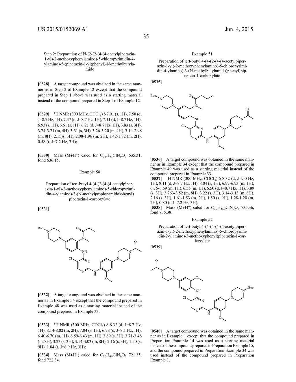 N2,N4-BIS(4-(PIPERAZINE-1-YL)PHENYL)PIRIMIDINE-2,4-DIAMINE DERIVATIVE OR     PHARMACEUTICALLY ACCEPTABLE SALT THEREOF, AND COMPOSITION CONTAINING SAME     AS ACTIVE INGREDIENT FOR PREVENTING OR TREATING CANCER - diagram, schematic, and image 39