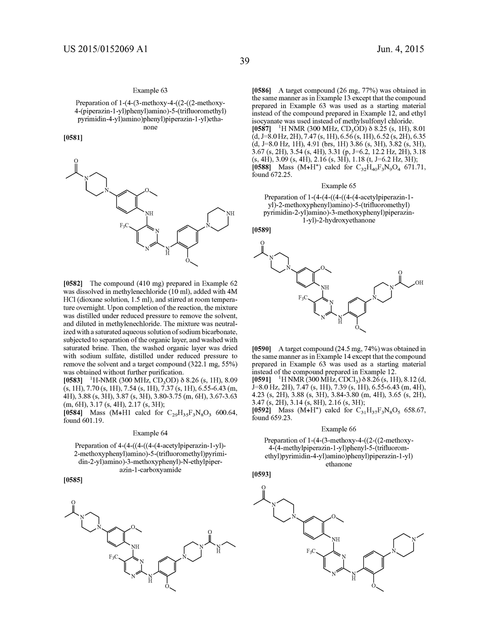 N2,N4-BIS(4-(PIPERAZINE-1-YL)PHENYL)PIRIMIDINE-2,4-DIAMINE DERIVATIVE OR     PHARMACEUTICALLY ACCEPTABLE SALT THEREOF, AND COMPOSITION CONTAINING SAME     AS ACTIVE INGREDIENT FOR PREVENTING OR TREATING CANCER - diagram, schematic, and image 43