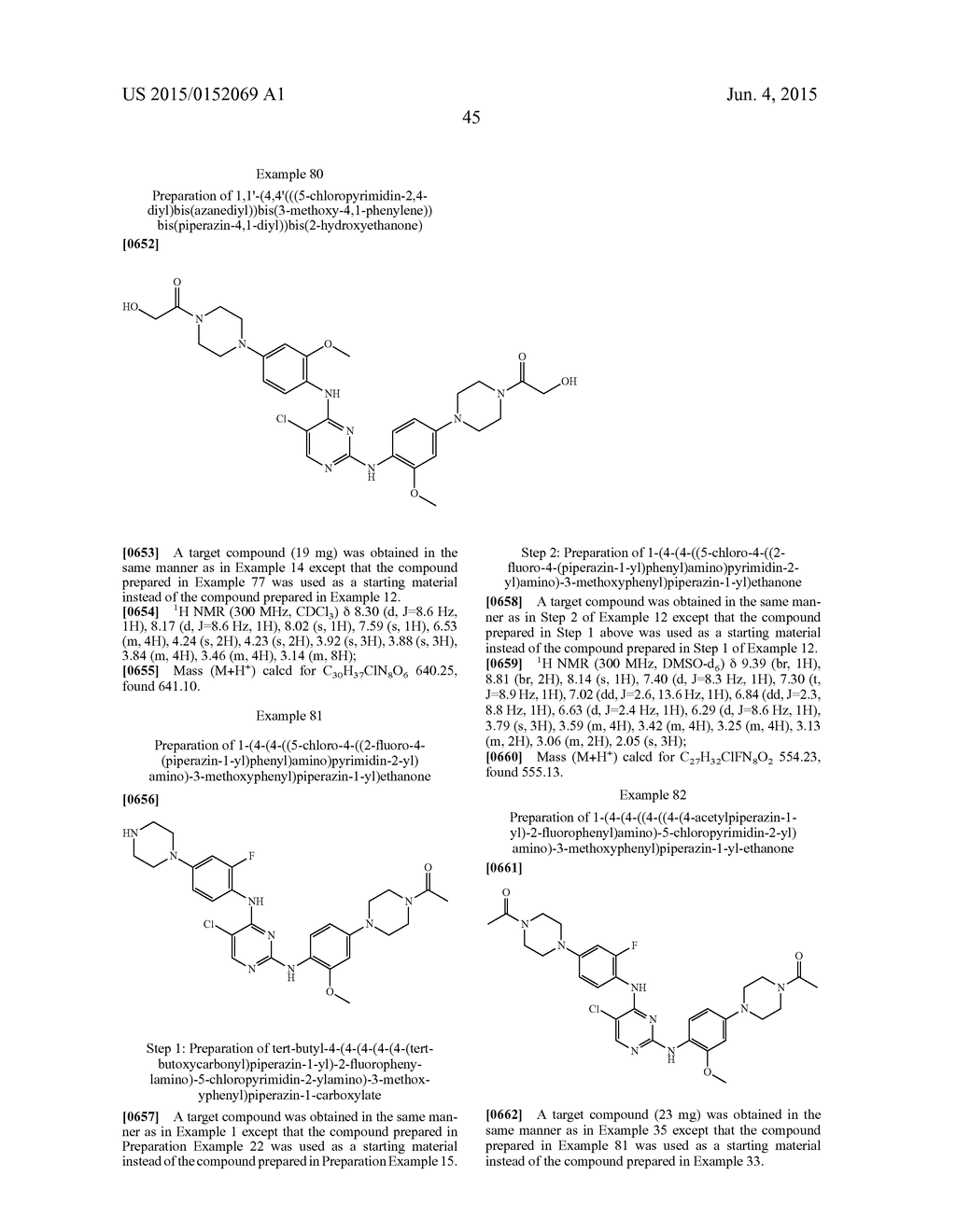 N2,N4-BIS(4-(PIPERAZINE-1-YL)PHENYL)PIRIMIDINE-2,4-DIAMINE DERIVATIVE OR     PHARMACEUTICALLY ACCEPTABLE SALT THEREOF, AND COMPOSITION CONTAINING SAME     AS ACTIVE INGREDIENT FOR PREVENTING OR TREATING CANCER - diagram, schematic, and image 49