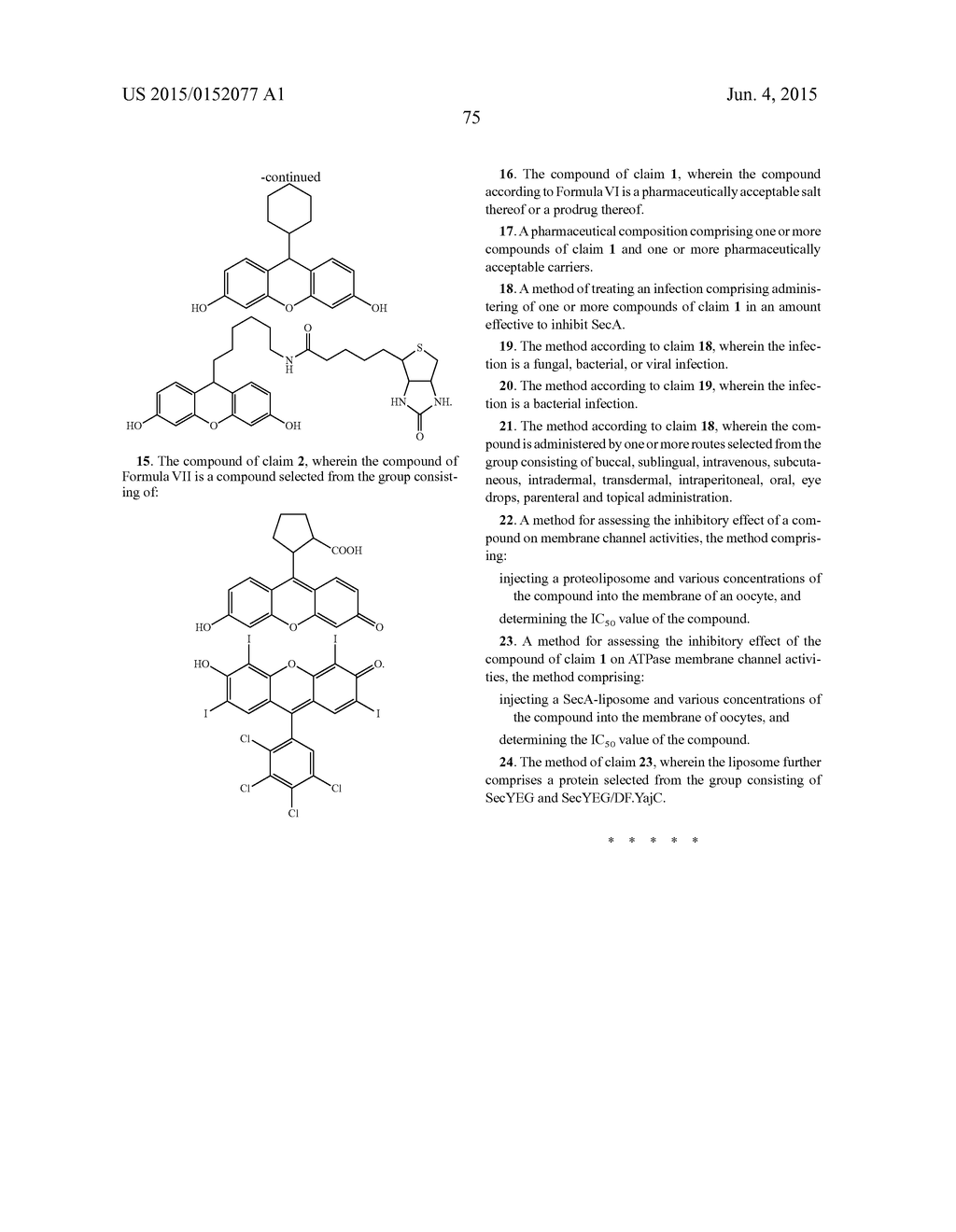 SecA Inhibitors and Methods of Making and Using Thereof - diagram, schematic, and image 211