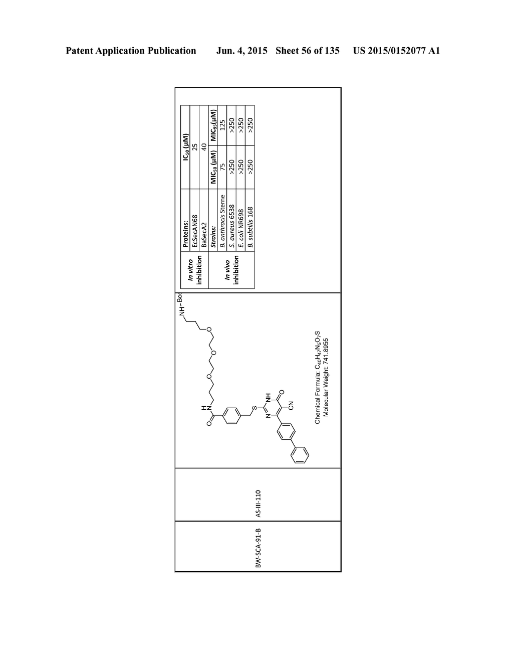 SecA Inhibitors and Methods of Making and Using Thereof - diagram, schematic, and image 57