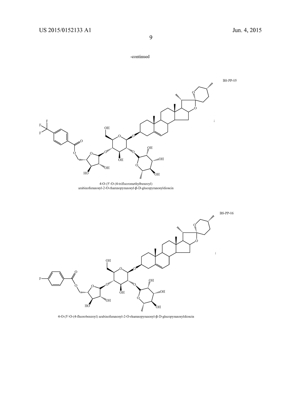 ACYLATION DERIVATIVES OF PARIDIS SAPONINS I, PREPARATION METHOD THEREFOR     AND APPLICATION THEREOF - diagram, schematic, and image 10