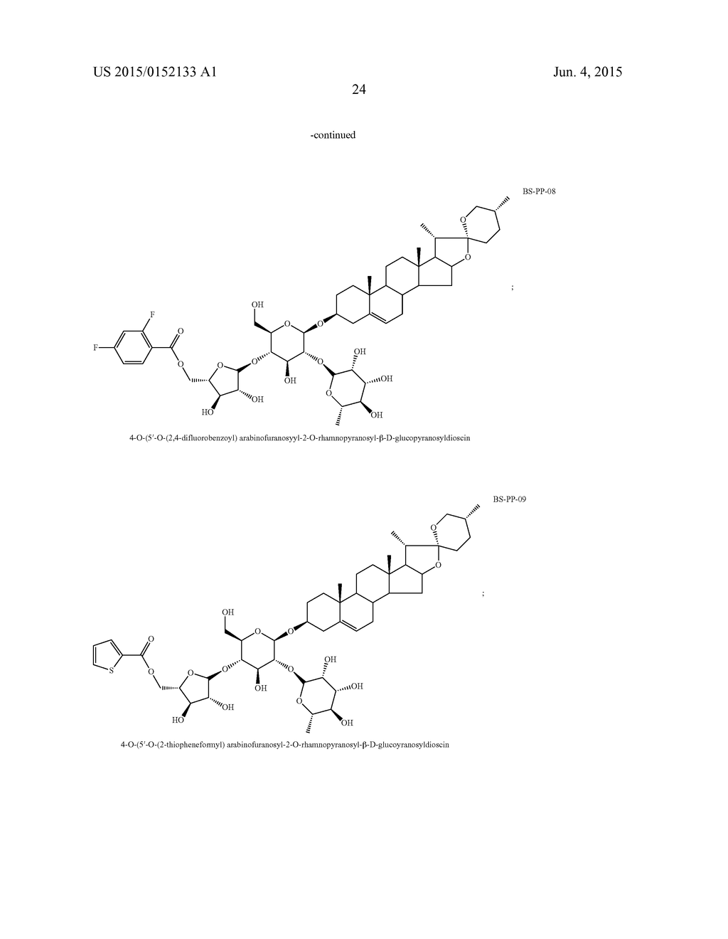 ACYLATION DERIVATIVES OF PARIDIS SAPONINS I, PREPARATION METHOD THEREFOR     AND APPLICATION THEREOF - diagram, schematic, and image 25