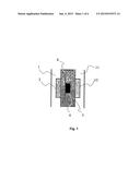 SPINNING NOZZLE FOR PRODUCING NANOFIBROUS AND MICROFIBROUS MATERIALS     COMPOSED OF FIBRES HAVING A COAXIAL STRUCTURE diagram and image