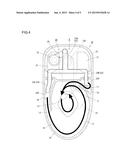 FLUSH TOILET BOWL diagram and image