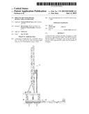 DRILLING RIG WITH HINGED, RETRACTABLE OUTRIGGERS diagram and image