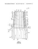 TURBINE BLADE WITH NEAR WALL MICROCIRCUIT EDGE COOLING diagram and image