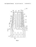 TURBINE BLADE WITH NEAR WALL MICROCIRCUIT EDGE COOLING diagram and image