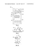 TURBINE AIRFOIL COOLING PASSAGE WITH DIAMOND TURBULATOR diagram and image