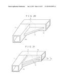 STRUCTURE INCLUDING A FRAME HAVING FOUR SIDES AND A CLOSED CROSS-SECTION     STRUCTURAL MEMBER diagram and image