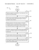 DISPLAY LATENCY COMPENSATION RESPONSIVE TO AN INDICATOR OF AN IMPENDING     CHANGE IN A HAND-INITIATED MOVEMENT diagram and image