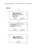 APPLICATION PROGRAM UPDATE SYSTEM, COMMUNICATION DEVICE FOR THE SAME,     PORTABLE COMMUNICATION TERMINAL FOR THE SAME, AND COMPUTER READABLE     MEDIUM FOR THE SAME diagram and image