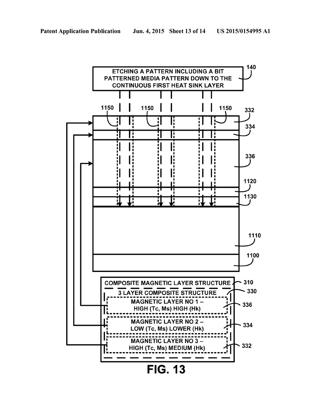 METHOD FOR FABRICATING A PATTERNED COMPOSITE STRUCTURE - diagram, schematic, and image 14