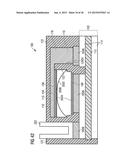 Electronic component with sheet-like redistribution structure diagram and image