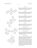 ORGANIC COMPOUNDS AND ORGANIC LIGHT EMITTING DEVICE COMPRISING THE SAME diagram and image