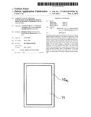 CURRENT COLLECTOR WITH INTEGRATED LEAK-PROOFING MEANS, BIPOLAR BATTERY     COMPRISING SUCH A COLLECTOR diagram and image