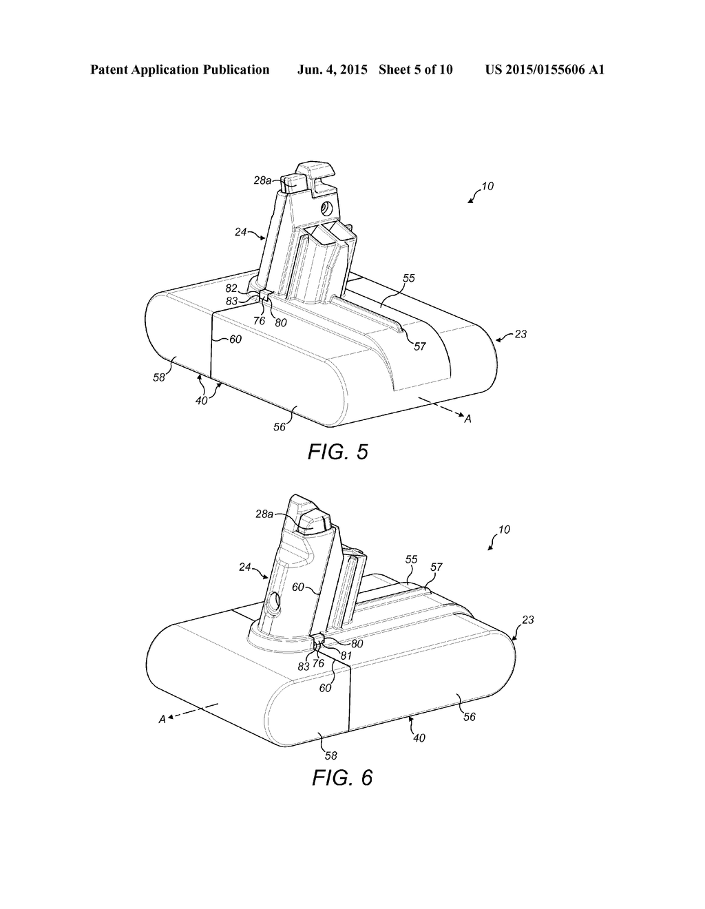 VACUUM CLEANER AND A BATTERY PACK THEREFOR - diagram, schematic, and image 06