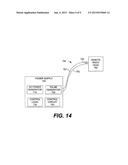 CAPACITIVE-LOADED JUMPER CABLES, SHUNT CAPACITANCE UNITS AND RELATED     METHODS FOR ENHANCED POWER DELIVERY TO REMOTE RADIO HEADS diagram and image