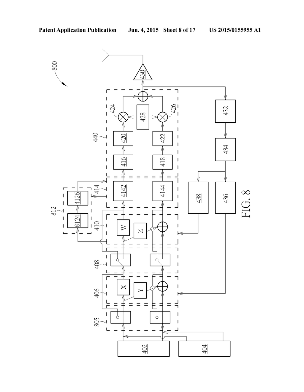 CALIBRATION METHOD AND CALIBRATION APPARATUS FOR CALIBRATING MISMATCH     BETWEEN I-PATH AND Q-PATH OF TRANSMITTER/RECEIVER - diagram, schematic, and image 09