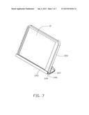 PROTECTING DEVICE FOR TABLET DEVICE diagram and image