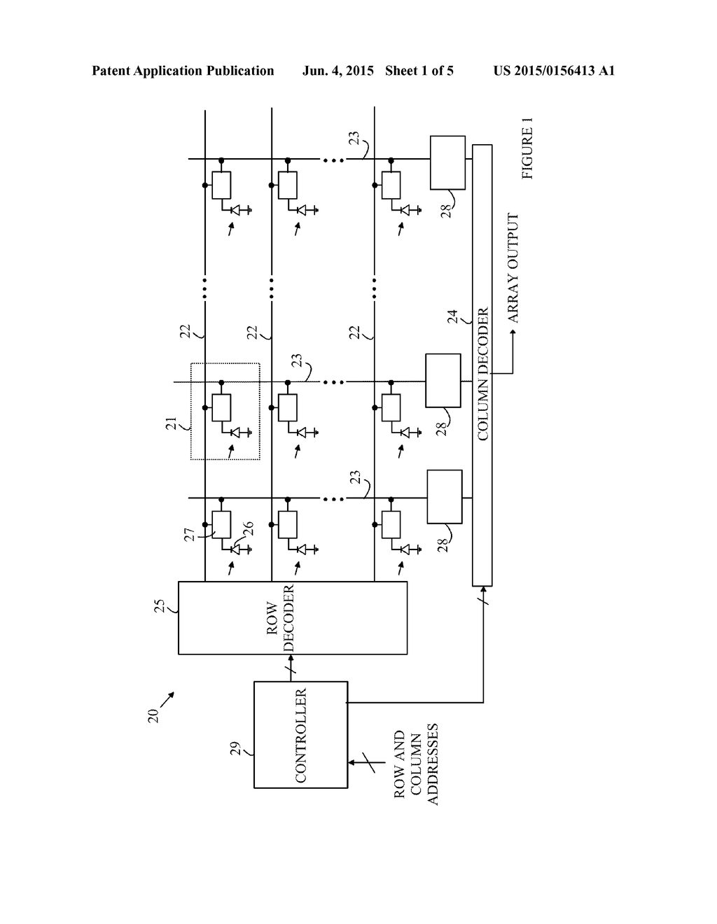 Variable Gain Column Amplifier Adapted for Use in Imaging Arrays - diagram, schematic, and image 02