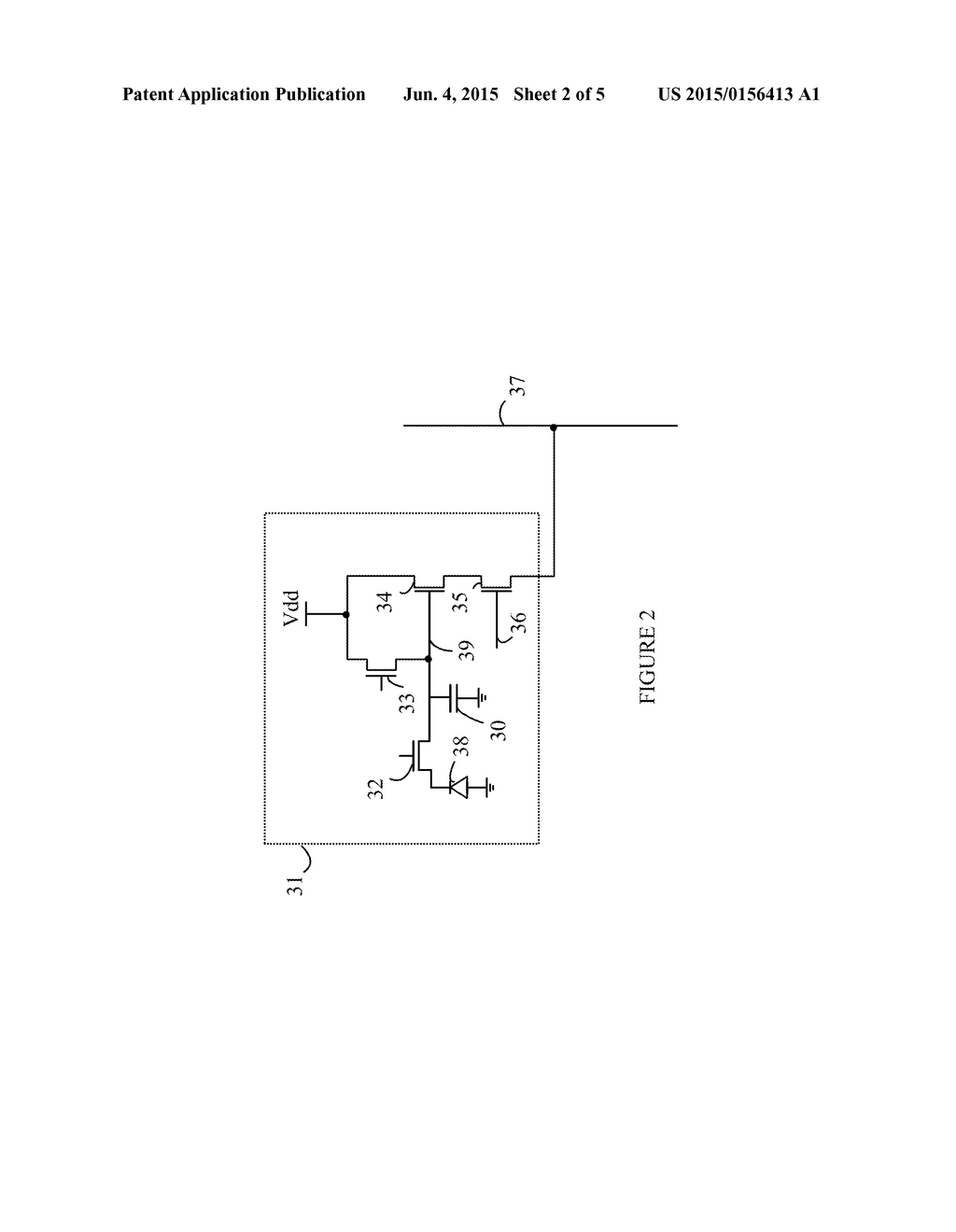 Variable Gain Column Amplifier Adapted for Use in Imaging Arrays - diagram, schematic, and image 03