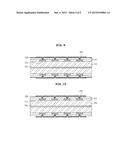 CORELESS BOARD FOR SEMICONDUCTOR PACKAGE, METHOD OF MANUFACTURING THE     SAME, AND METHOD OF MANUFACTURING SEMICONDUCTOR PACKAGE USING THE SAME diagram and image