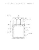 Pre-formed pocket square member with securing member diagram and image