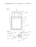 Pre-formed pocket square member with securing member diagram and image