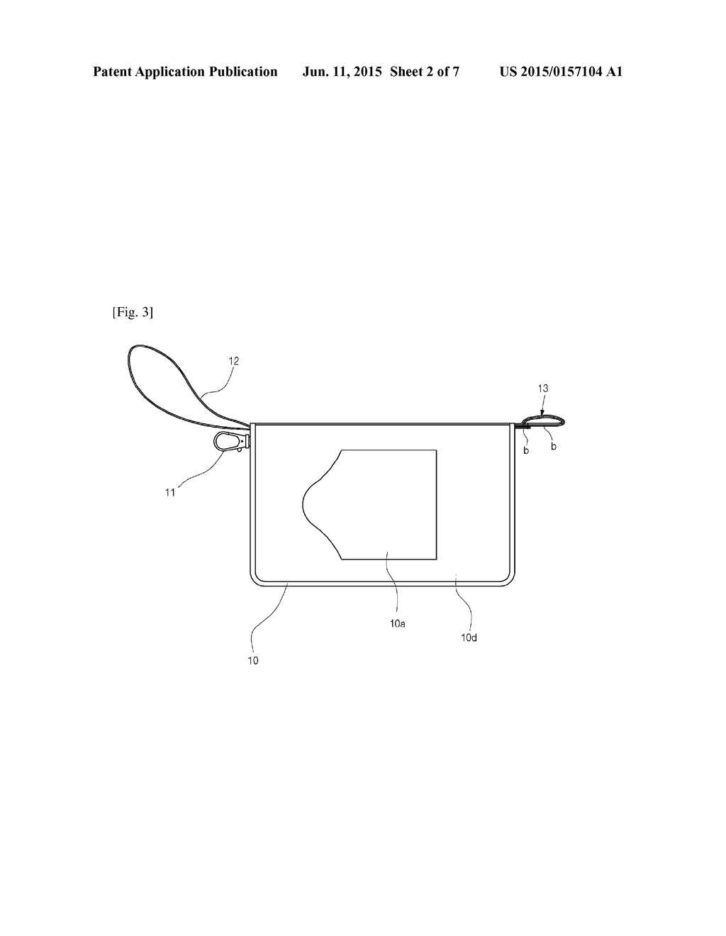 PORTABLE HANDBAG FOR DISPOSAL OF PET DEFECATION - diagram, schematic, and image 03