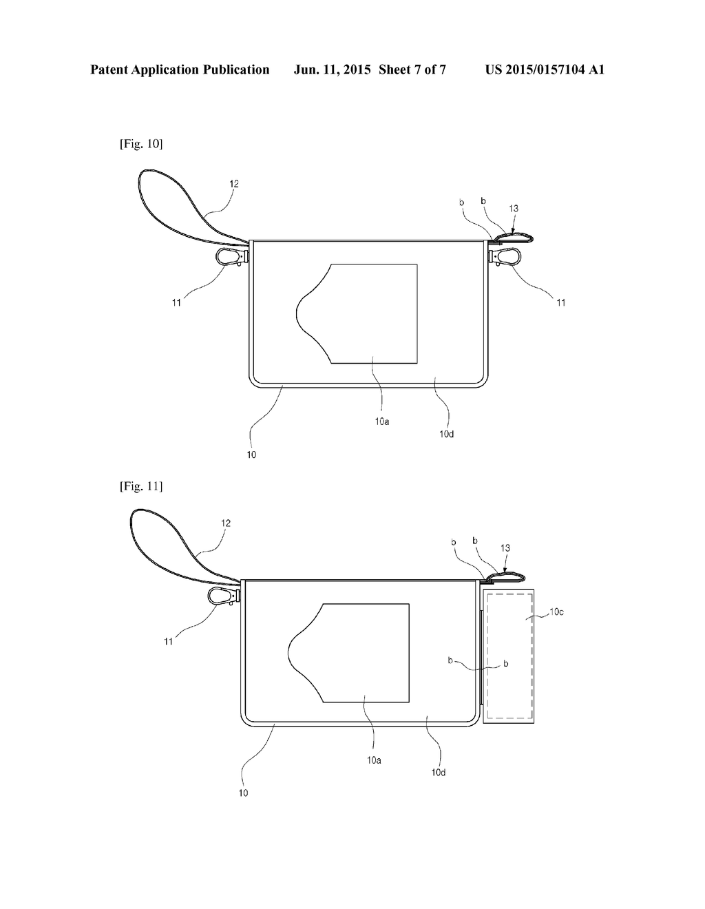 PORTABLE HANDBAG FOR DISPOSAL OF PET DEFECATION - diagram, schematic, and image 08