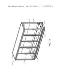 Integrated Center Frame for a Refrigerated Display Case diagram and image