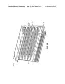 Integrated Center Frame for a Refrigerated Display Case diagram and image