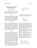 METHODS OF REGULATING CANNABINOID RECEPTOR ACTIVITY-RELATED DISORDERS AND     DISEASES diagram and image