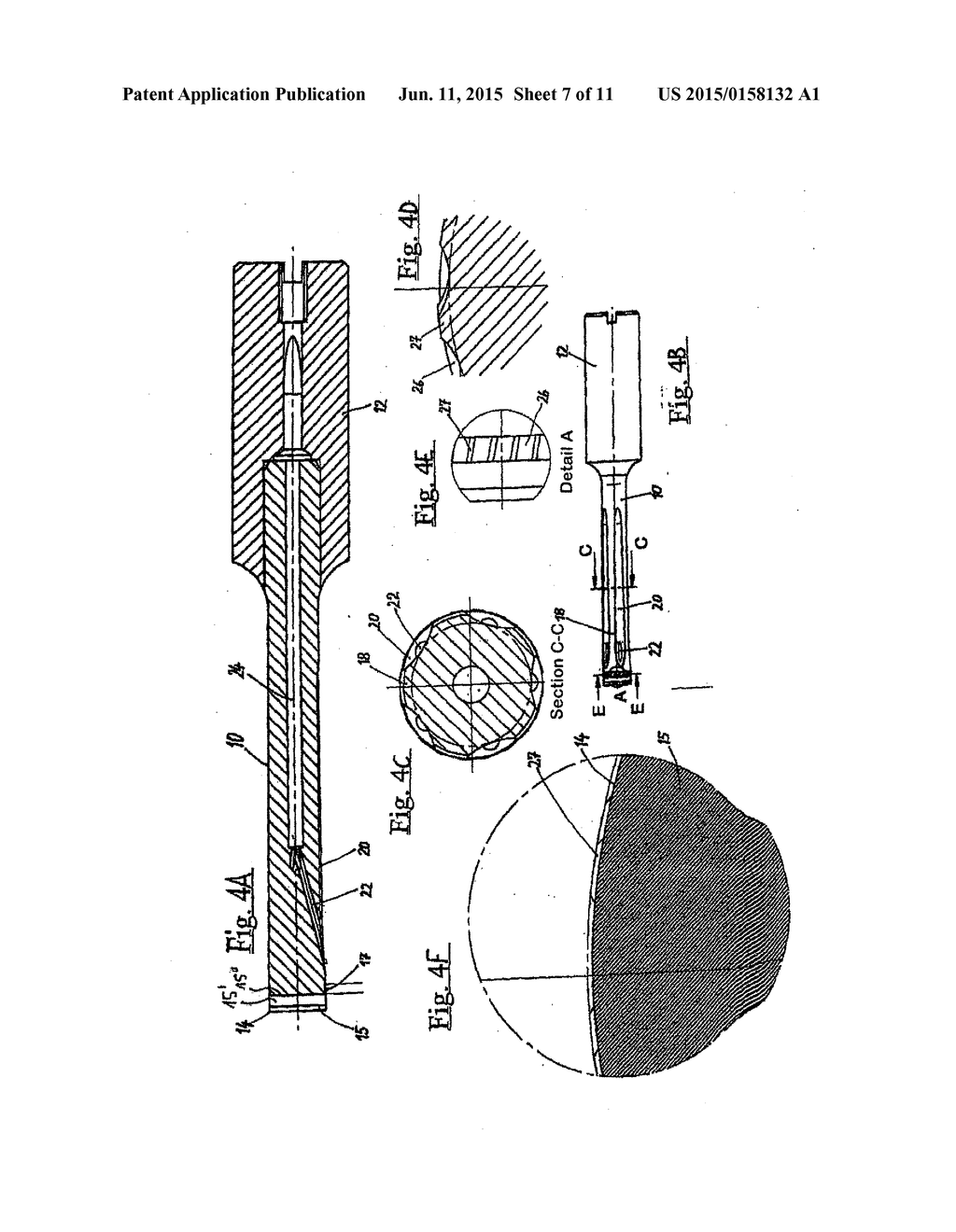 METHOD AND TOOL FOR PRODUCING AN EXACT-FIT CYLINDRICAL BORE BY REMOVAL OF     MATERIAL FROM AN EXISTING BORE WITH A FINISHING ALLOWANCE - diagram, schematic, and image 08