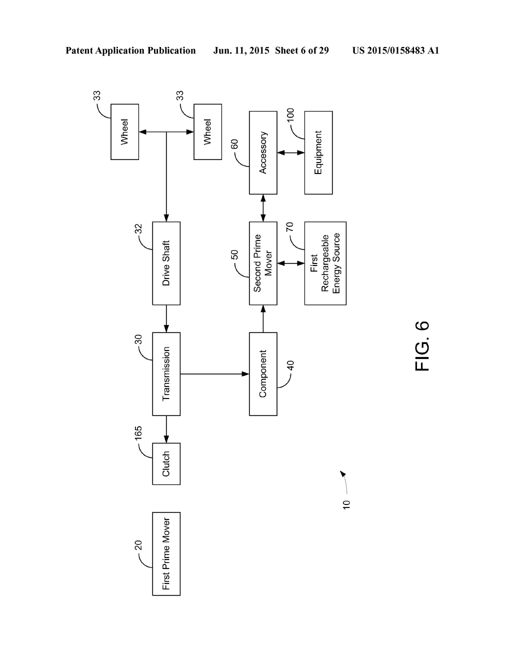 HYBRID VEHICLE DRIVE SYSTEM AND METHOD AND IDLE REDUCTION SYSTEM AND     METHOD - diagram, schematic, and image 07