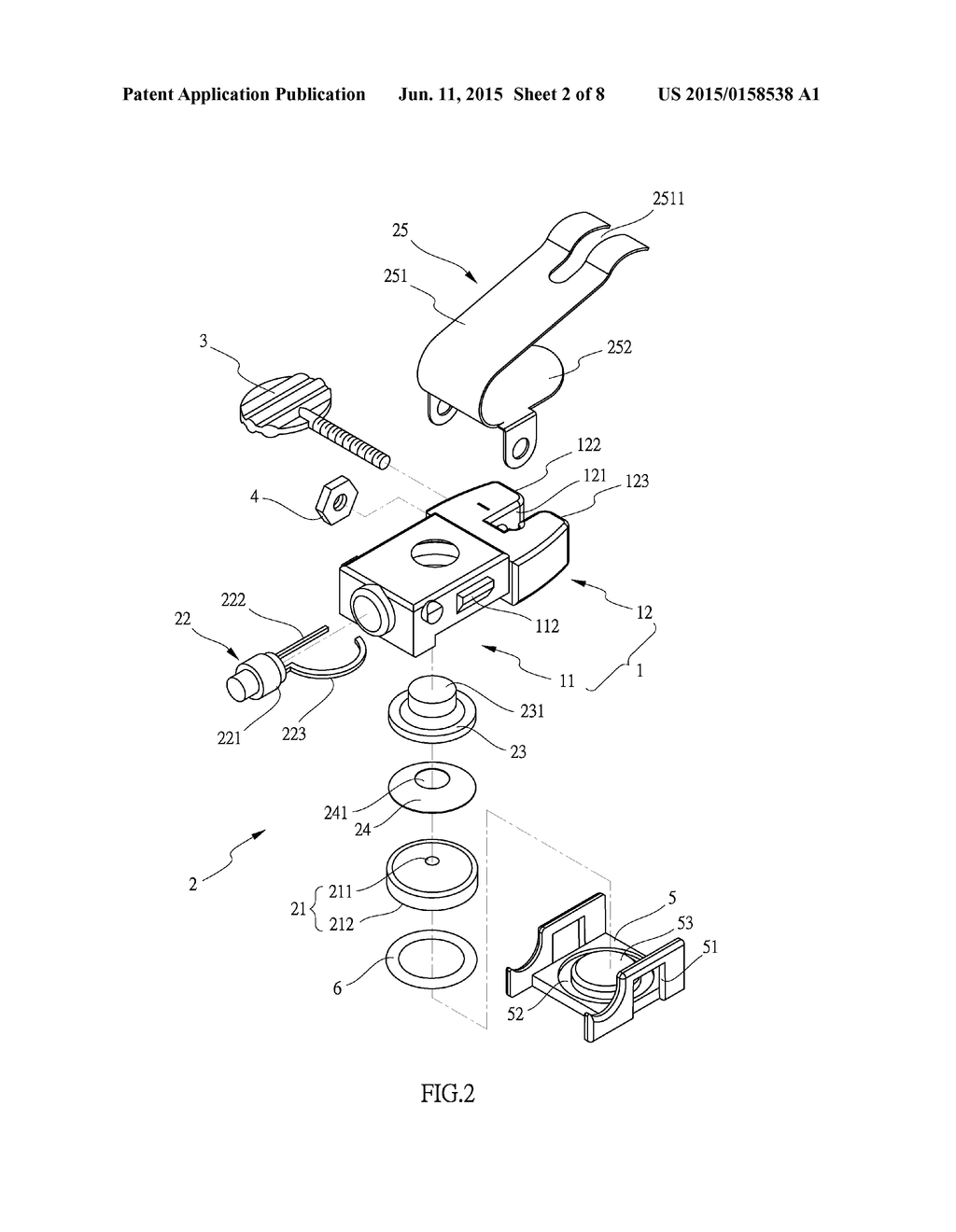 BICYCLE LIGHT ASSEMBLY - diagram, schematic, and image 03