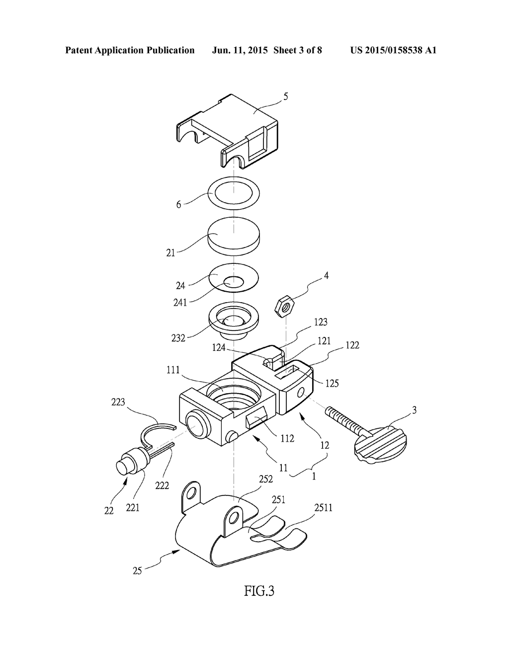 BICYCLE LIGHT ASSEMBLY - diagram, schematic, and image 04