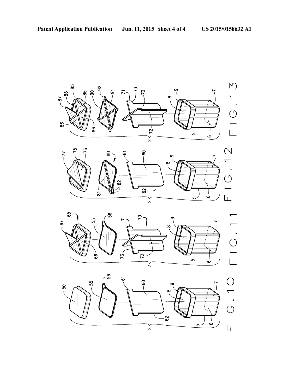 MULTI-COMPARTMENT MEMBRANE SEALED CONTAINER - diagram, schematic, and image 05