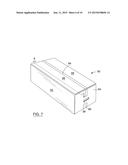 THERMAL CONTAINER, THERMAL LINER FOR SAME AND DIES FOR MAKING THE THERMAL     LINER diagram and image