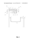 Water faucet with integrated contact and contamination protector and     photocatalytic disinfection diagram and image