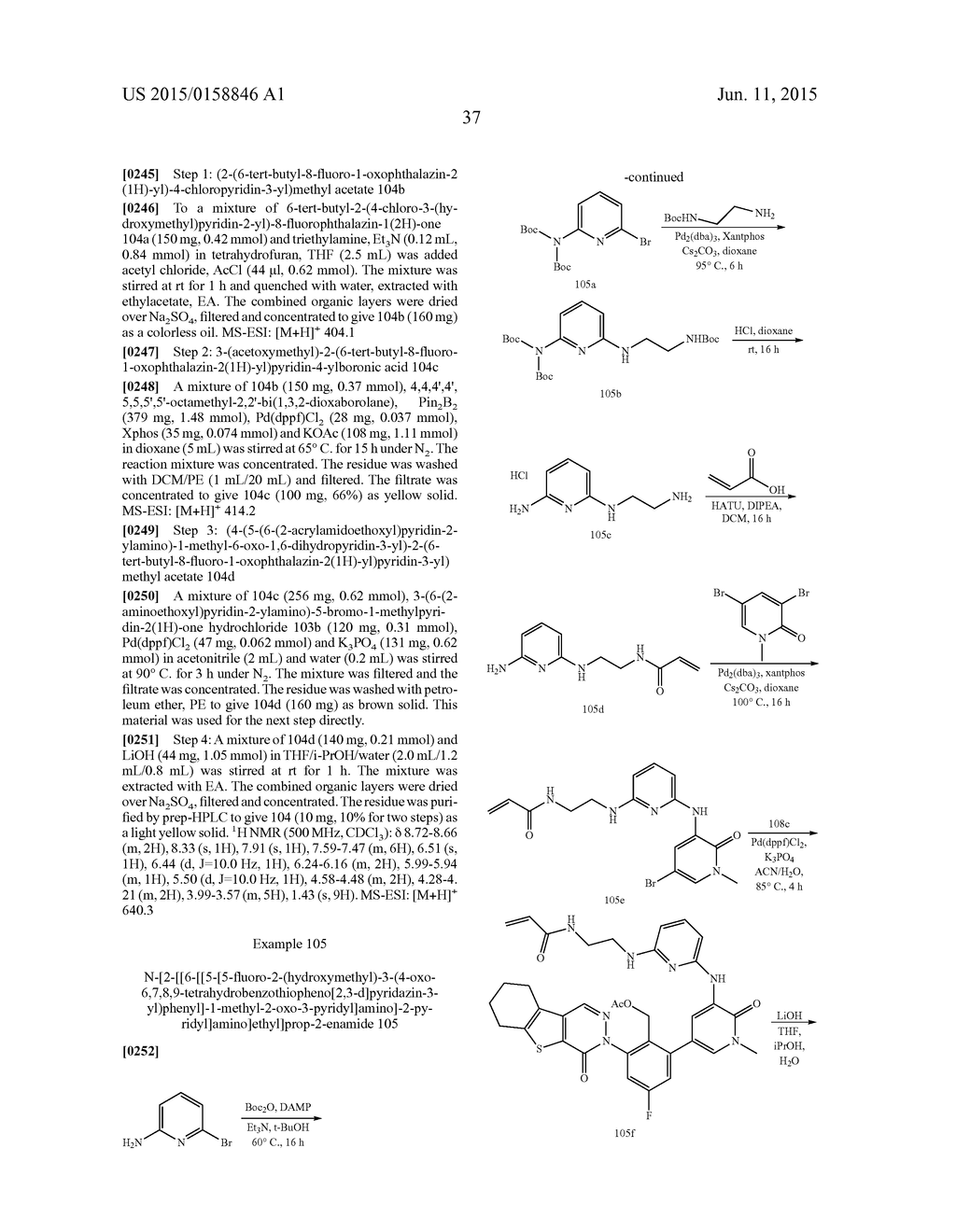 HETEROARYL PYRIDONE AND AZA-PYRIDONE COMPOUNDS WITH ELECTROPHILIC     FUNCTIONALITY - diagram, schematic, and image 38