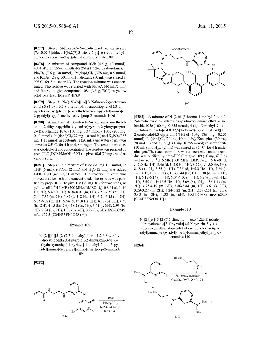 HETEROARYL PYRIDONE AND AZA-PYRIDONE COMPOUNDS WITH ELECTROPHILIC     FUNCTIONALITY - diagram, schematic, and image 43