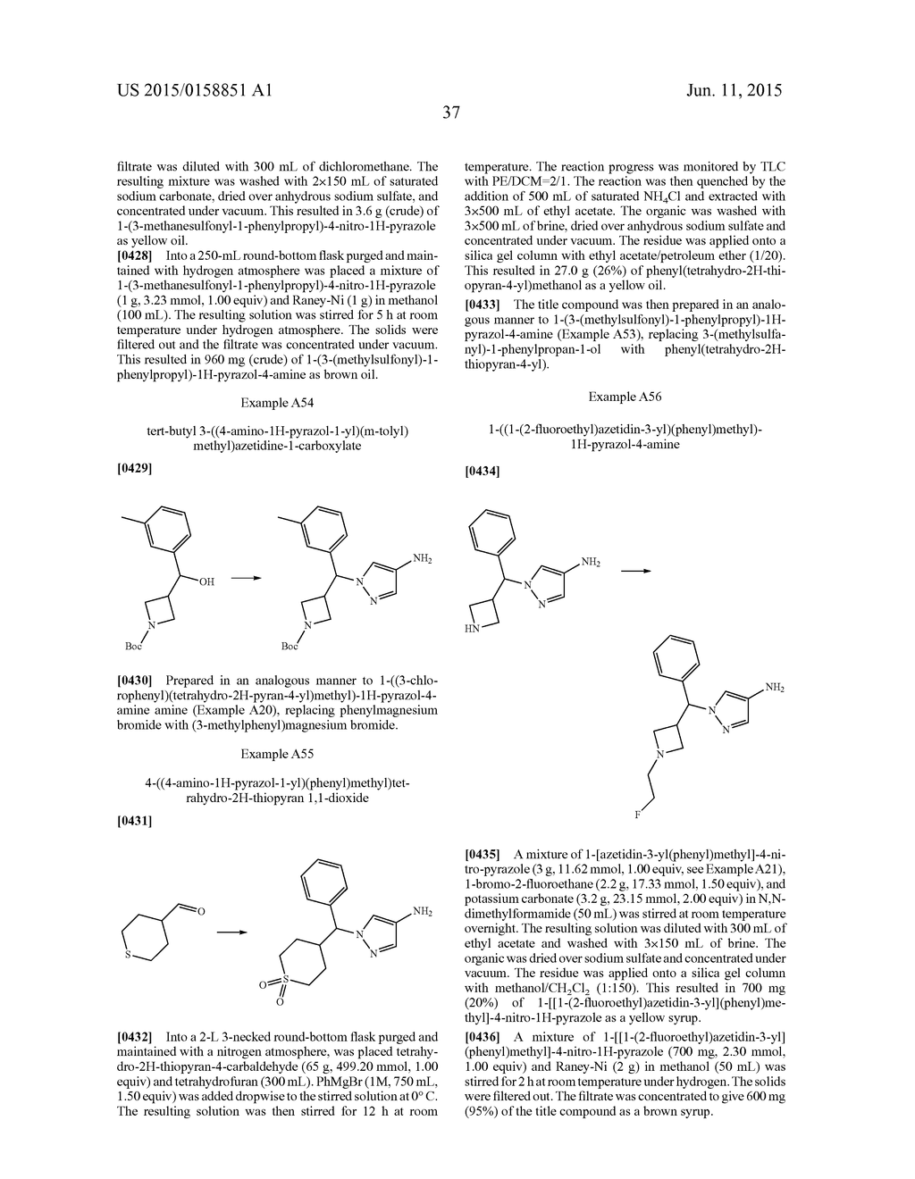 PYRAZOLE CARBOXAMIDE COMPOUNDS, COMPOSITIONS AND METHODS OF USE - diagram, schematic, and image 38