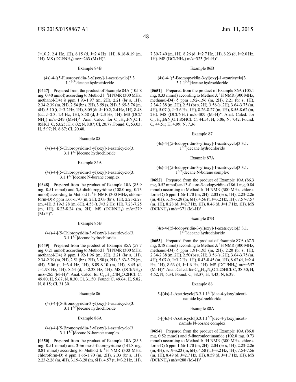 AZAADAMANTANE DERIVATIVES AND METHODS OF USE - diagram, schematic, and image 64